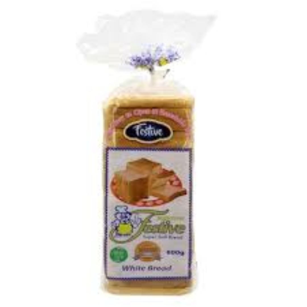 FESTIVE MILKY WHITE BREAD 600G